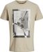 JACK&JONES JJBILLBOARD TEE SS Homme T-shirt Manches Courtes Coton M Crockery