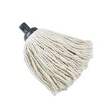 Homéa, Mop katoen, 190 g, franjes, 22 cm, ecru