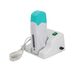 EpilWax - Chauffage de cire dépilatoire professionnel avec base modulaire - compatible avec les cartouches roll-on EpilWax de 100 ml - Vert/Blanc Gamme modulaire