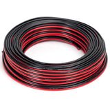 Audiokabel 2G0,75MM2, 20 m, zwart en wit