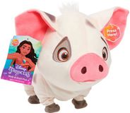 Just Play Moana 2 Disney Vaiana Pua Peluche qui marche et grogne Rose