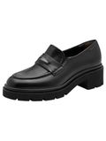 Tamaris Dames Trotteur 1-24721-47 003 Zwart Leer Maat 42