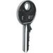 Hager FZ454 Clé de rechange Hager FZ454, univers, fermeture FZ452N, n° de commande Clé de rechange 1 pc(s)
