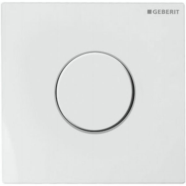 Geberit Sigma 01 urinoir bedieningsplaat pneumatisch wit 116011115