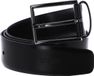 JOOP! Leren Riem Smooth Coll. Belt 3,5 CM W80 Black Zwart