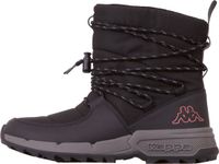 Kappa dames enkellaarzen winterschoenen laarzen 243239 zwart/roze
