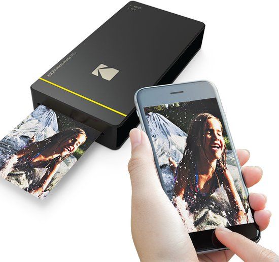 Kodak PM-210 fotoprinter Zwart