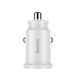 Baseus Chargeur de voiture Mini 2x USB 3.1A Blanc