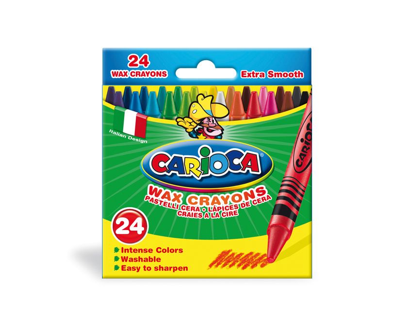 Carioca Wax - 24 stuks - 42366
