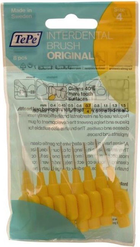 TePe Interdentale Ragers Original 0.7 mm – 8 stuks