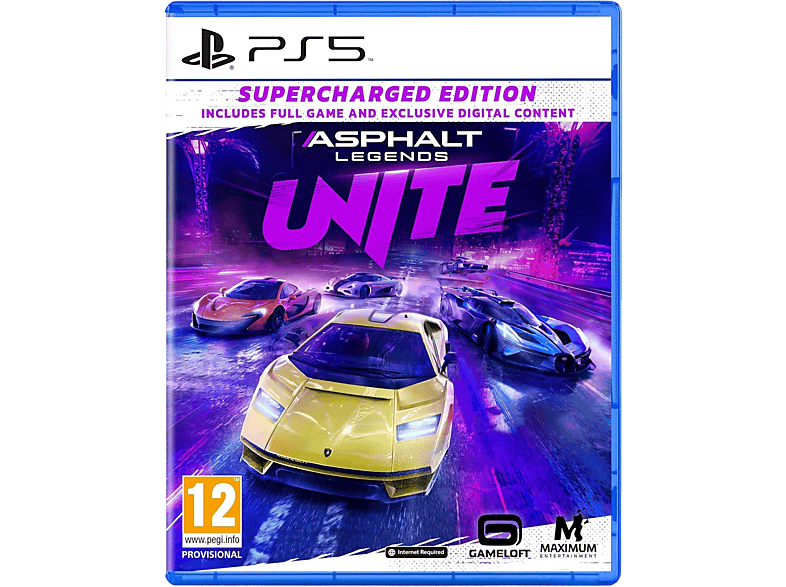 Mindscape Asphalt Legends UNITE: Supercharged Edition - PS5 - Special Edition - Blu-ray