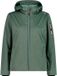 CMP Dames Wandeljack met Capuchon - Softshell - Waterdicht - Winddicht - Polyester - S - Darker Jade Mel