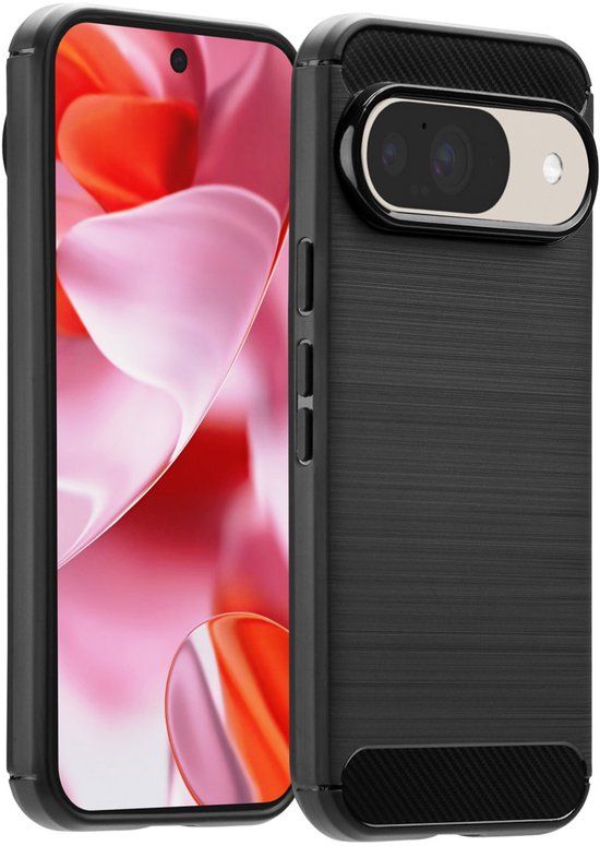imoshion Hoesje - Geschikt voor Google Pixel 10 - Brushed Backcover - Zwart