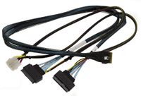 KALEA-INFORMATIQUE PCIe 4.0 kabel met Slim SAS SFF-8654 8i 74-pins connectoren naar 2x SFF-8639 68-pins U2 U3 lengte 70cm