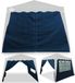 Casaria Zijwand voor Partytent – Set van 2 Waterafstotend 3x3 - Blauw