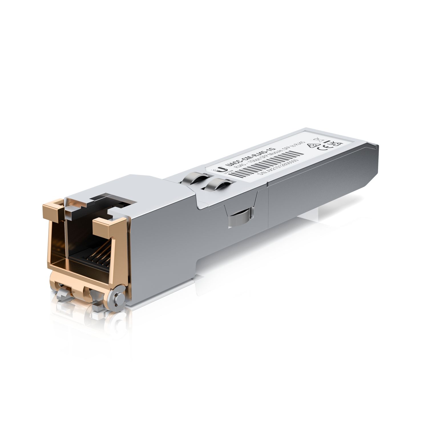 Ubiquiti UACC-CM-RJ45-1G - SFP Transceiver Module - Gigabit Ethernet - RJ-45
