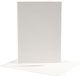 Creativ Company Creotime Kaarten & Enveloppen, afmeting kaart 12,5x17,5 cm, off-white, 10 sets