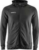 Craft Extend Jas Met Kap Heren - Asfalt | Maat: M