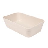 8 Asami Ware 8 stuks – kommen, 1300 ml, 23 x 14 x 6 cm, ivoor, melamine