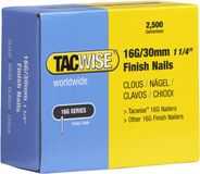 Tacwise afbouwnagel maat 16 - Nagel voor tacker - 30 mm - Gegalvaniseerd - 2500 stuks