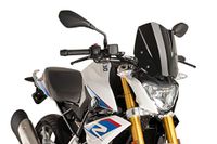 Puig 8920N Naked New Generation Sport Windscreen for BMW G310 R (2016-2019) - Black