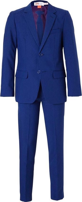 OppoSuits Blauw Kostuum Jongens