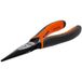 Bahco, Pince, Pince à bec effilé sans arête de coupe 125mm, poignée multicomposant, (2431G-125). (125 mm)