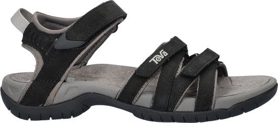 Teva Tirra Leather Sandalen - Dames - Zwart