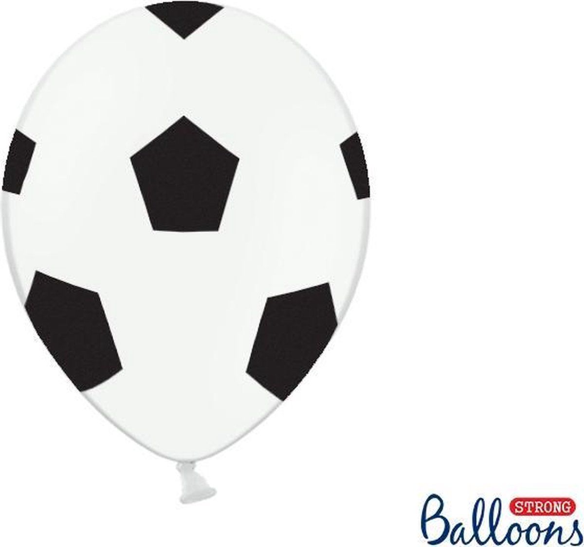 Partydeco Poland Ballonnen 30 cm zuiver wit - 50 stuks