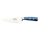 Rockingham Forge Sunrise Collection 6" koksmes, roestvrij staal met hars handvat, saffierblauw