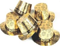 Widmann Goudkleurige Buon anno hoed
