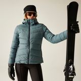 Dare 2B Glacial Dames Ski Jas Waterdicht Isolatie Grijs Maat 42