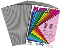 PLAY-CUT Gekleurd papier, A4, 130 g/m2, staalgrijs, 20 vellen, effen kleur