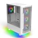 Gamdias Athena M6 Lite RGB Boîtier Moyen Tour ATX Blanc