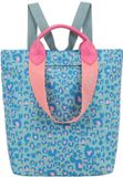 Fritzi aus Preußen JU Limited Shopper Lighty Leo Circus turquoise rugzak handtas