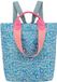 Fritzi aus Preußen JU Limited Shopper Lighty Leo Circus turquoise rugzak handtas