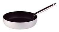 Pannen Agnelli Pannen aluminium rechte Agnelli 3 mm met handvat Ø 40 cm antiaanbaklaag brood cod. alsa111s40