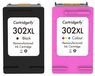 HP 302 XL cartouches, multipack, adapté aux imprimantes HP Deskjet, OfficeJet et Envy
