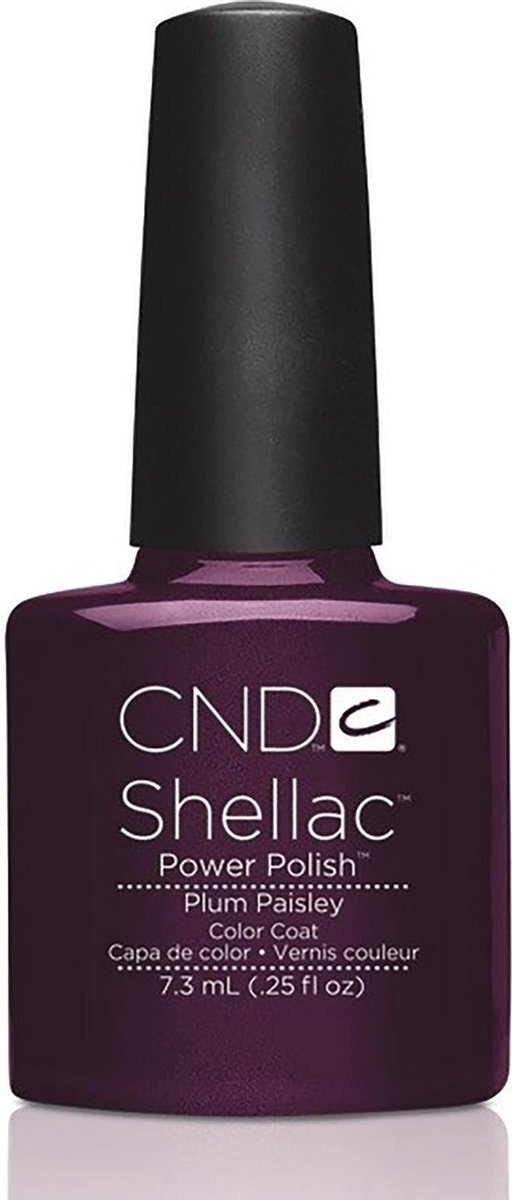 Cnd Shellac Plum Paisley, 7.3 ml