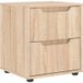 Visnes Table De Chevet Chêne Sonoma 45x40x50 cm Bois Ingénierie