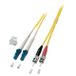 EFB Elektronik O0361.0,5 InfiniBand en Glasvezelkabel 0,5 m LC ST Geel