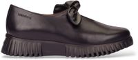 Wonders Mocassins van Velv zwart leer