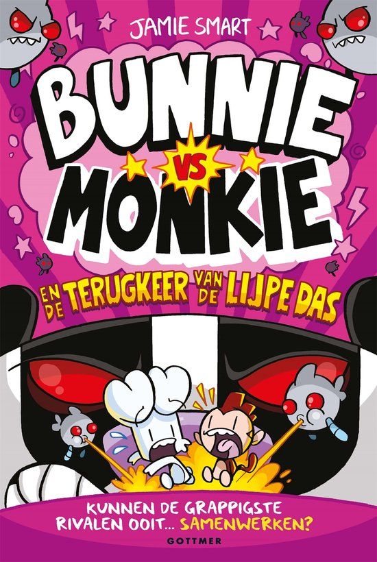 Bunnie vs Monkie 5 - Bunnie vs Monkie en de terugkeer van de Lijpe Das (Hardcover)