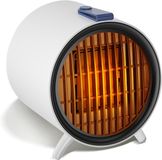 Radiateur électrique portable sans marque, chauffage céramique, avec protection contre la surchauffe et fonction anti-basculement. Chauffage céramique économe en énergie, adapté aux bureaux et aux chambres. Câble d'alimentation de 2 mètres.
