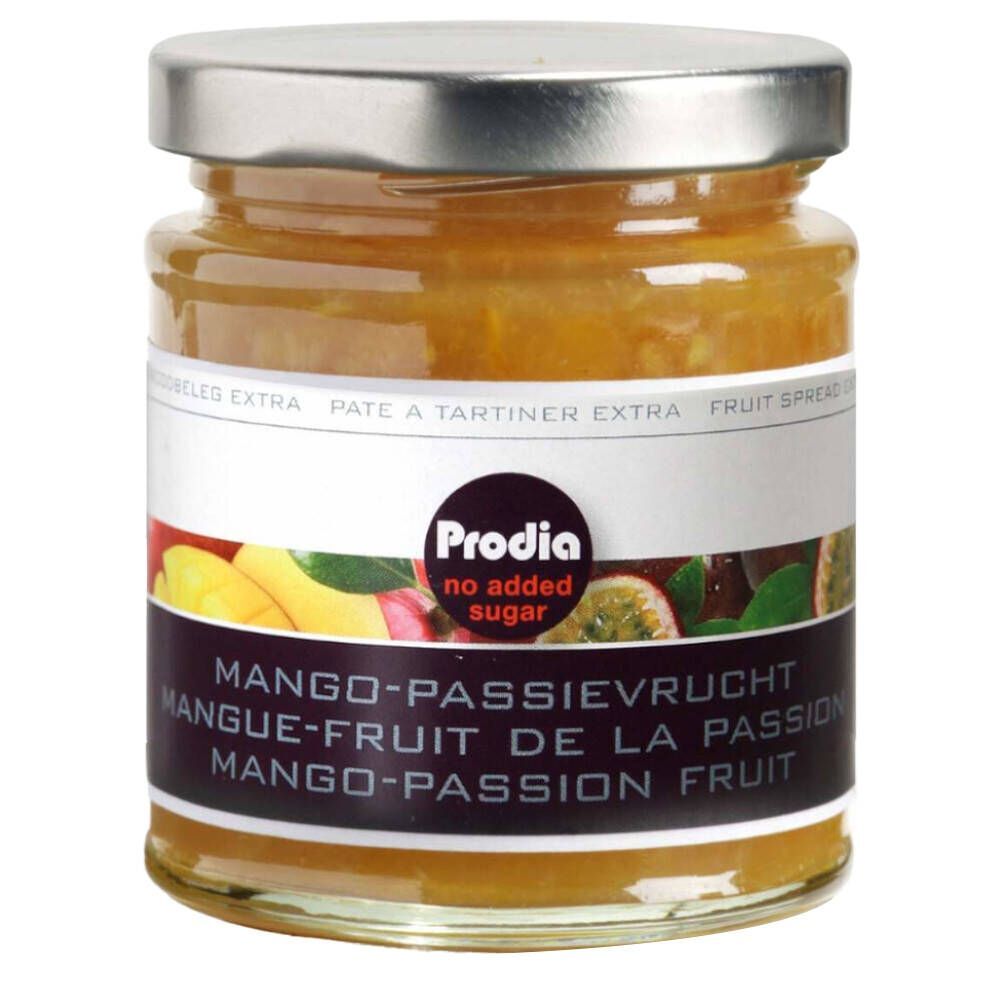 Prodia Prodia Broodbeleg Extra Mango-Passievrucht 215 g