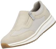 Rieker dames instappers beige - Extra breed