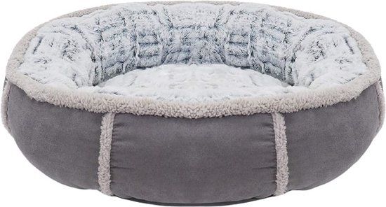 Rosewood Donut Hondenmand - Grijs - 50 x 50 cm