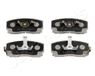 Japanparts PA-606AF Remvoeringset, schijfrem - (4-delig)