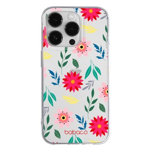 ERT GROUP mobiele telefoonhoesje voor Apple iPhone 14 PRO MAX - Babaco Flowers 010