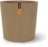Capi Europe Vaas conisch Groove NL 36x34 Beige